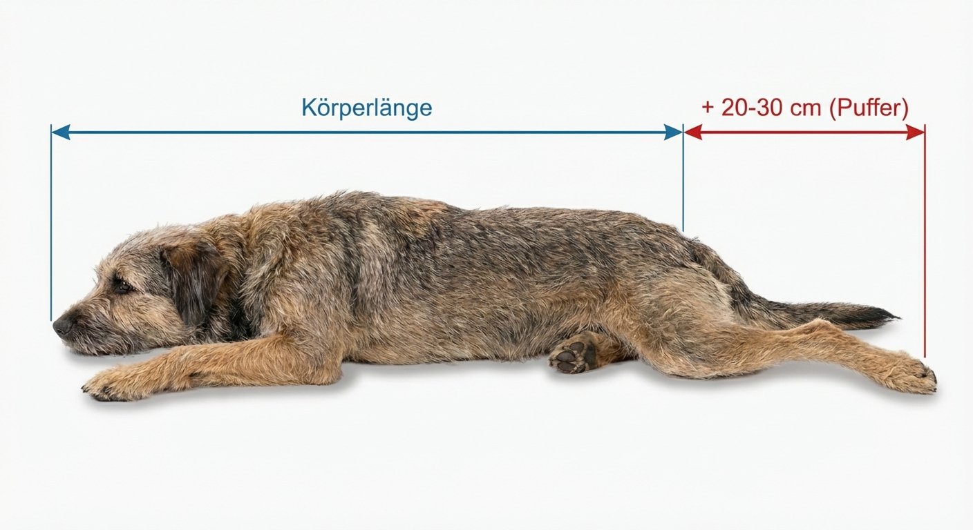 Korrekte Messung von Körperlänge