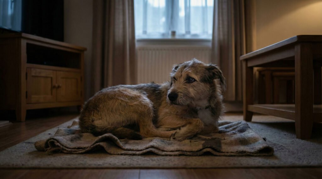Unruhiger Schlaf bei Hunden